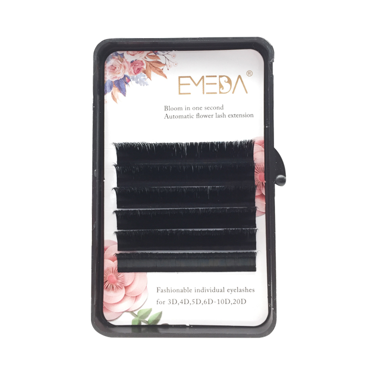 Inquiry for Wholesale Hot Amazon easy fan Rapid Automatic Blooming Flower Volume lash extension self fanning lashes XJ50